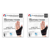 Thermoskin Sport Adjustable Thumb Wrap Left L/XL Black Pack of 2