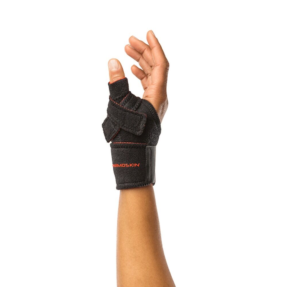 Thermoskin Sport Adjustable Thumb Wrap Right S/M Black