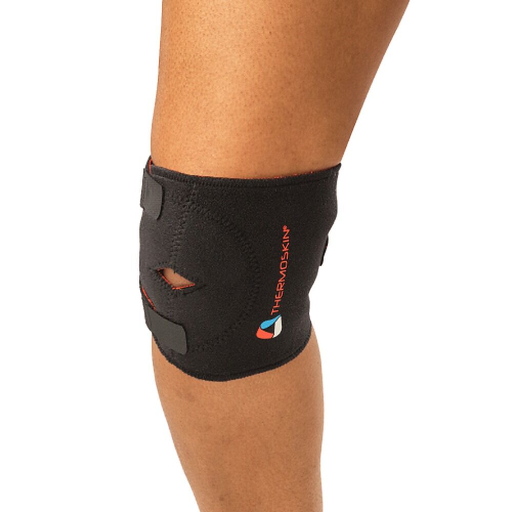Thermoskin Sport Adjustable Knee Wrap S/M Black