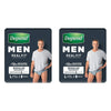 Depend Realfit Underwear for Men Large 8 Pack x 4 Bundle of 2