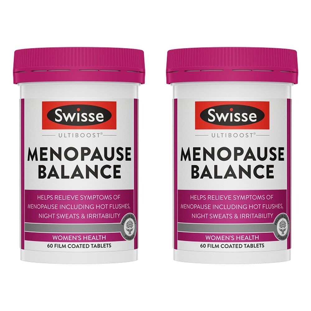 Swisse Ultiboost Menopause Balance 60 Tablets Pack of 2
