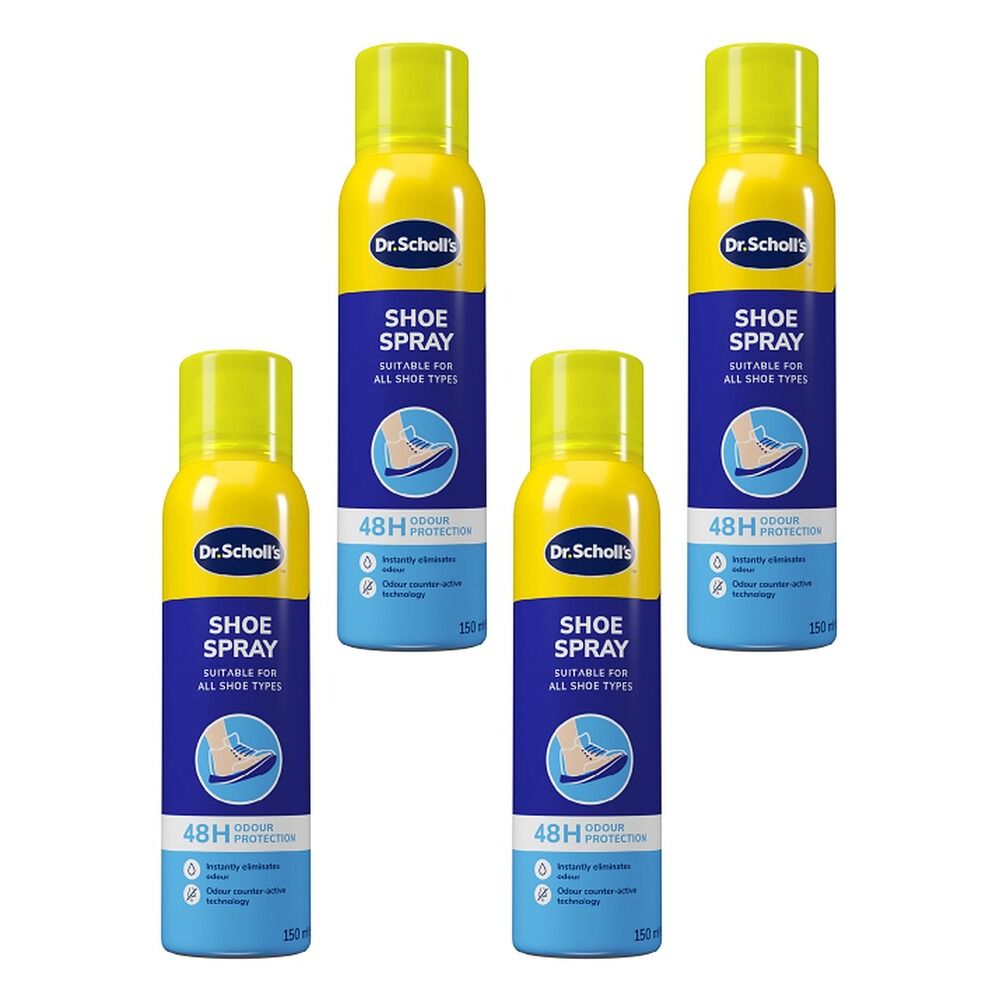 Scholl Fresh Step Shoe Spray 98g Pack of 4