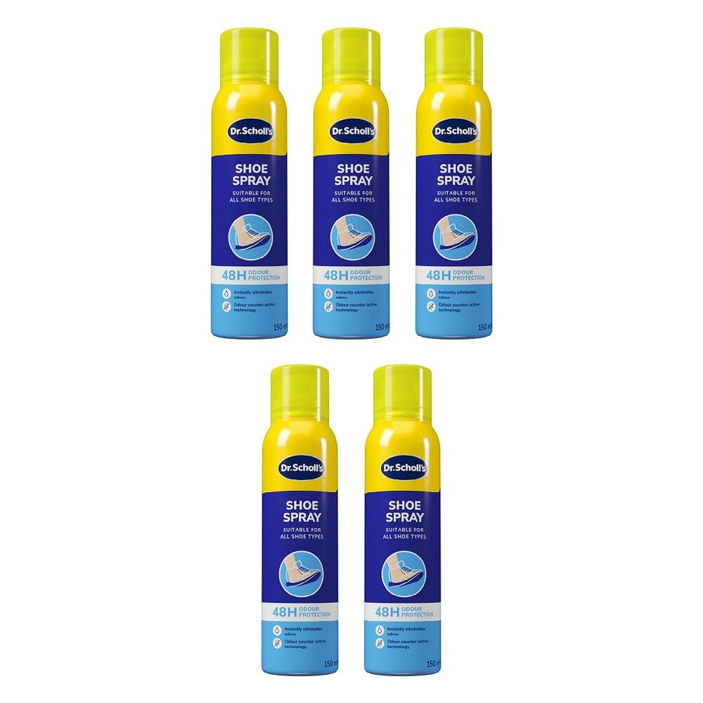 Scholl Fresh Step Shoe Spray 98g Pack of 5