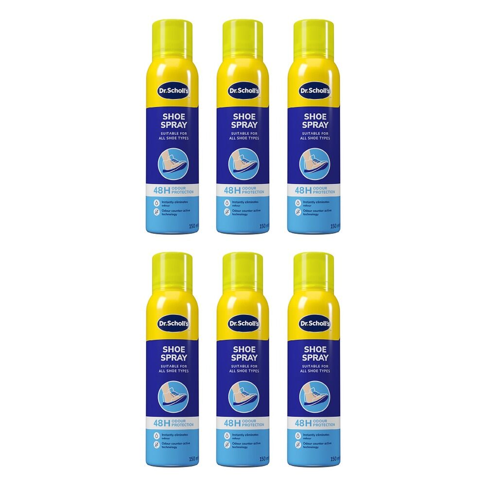 Scholl Fresh Step Shoe Spray 98g Pack of 6