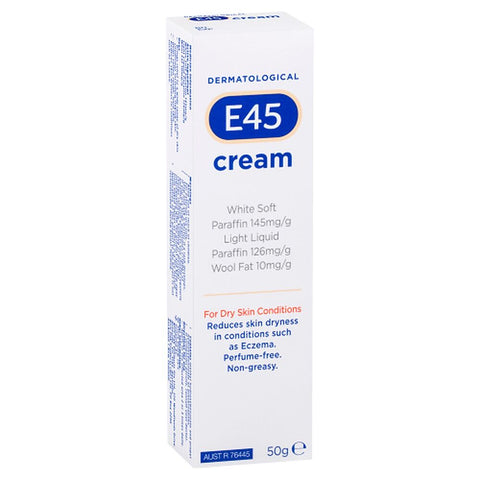 E45 Cream For Dry Skin Conditions 50g
