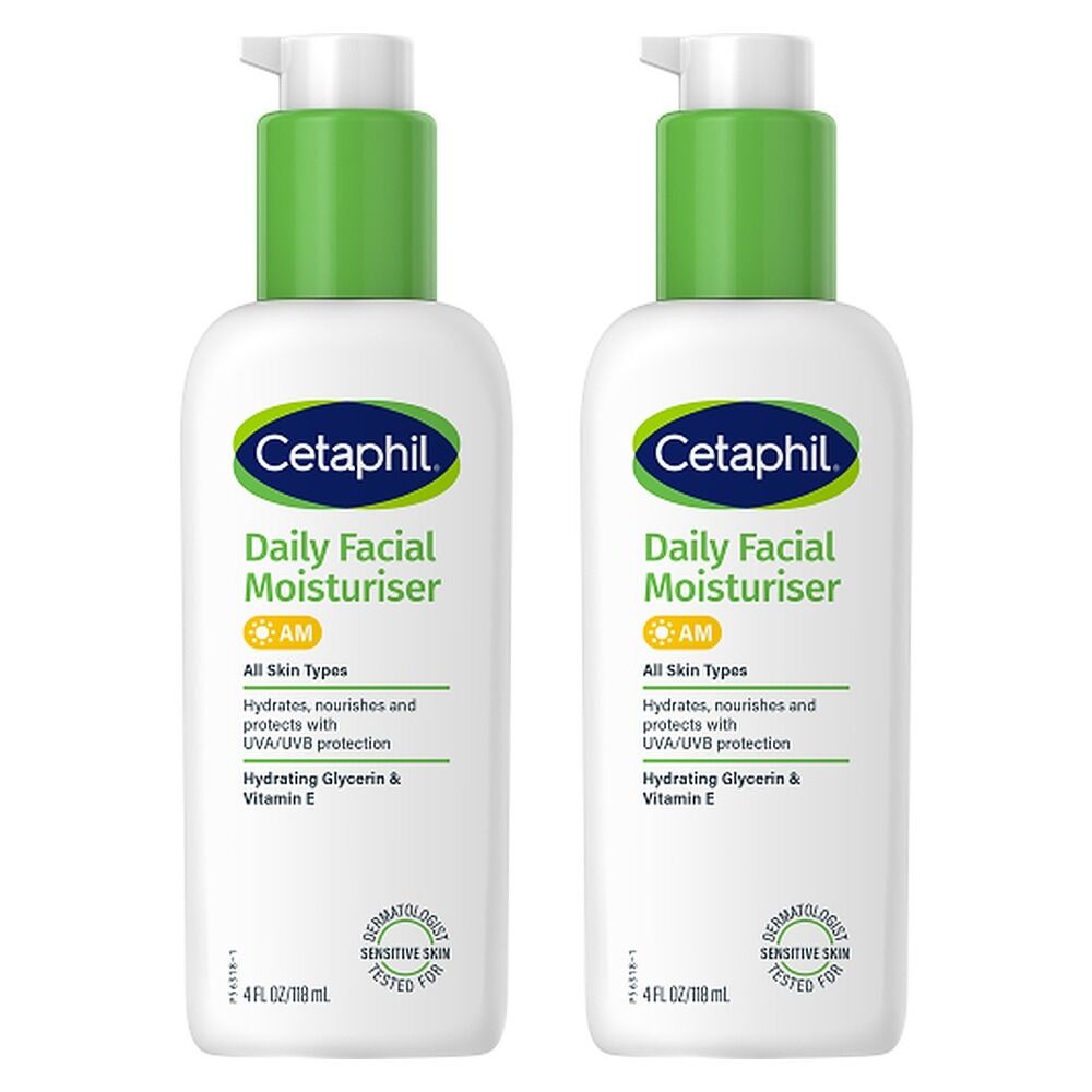 Cetaphil Daily Facial Moisturiser 118mL Pack of 2