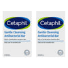 Cetaphil Gentle Cleansing Antibacterial Bar 127g Pack of 2