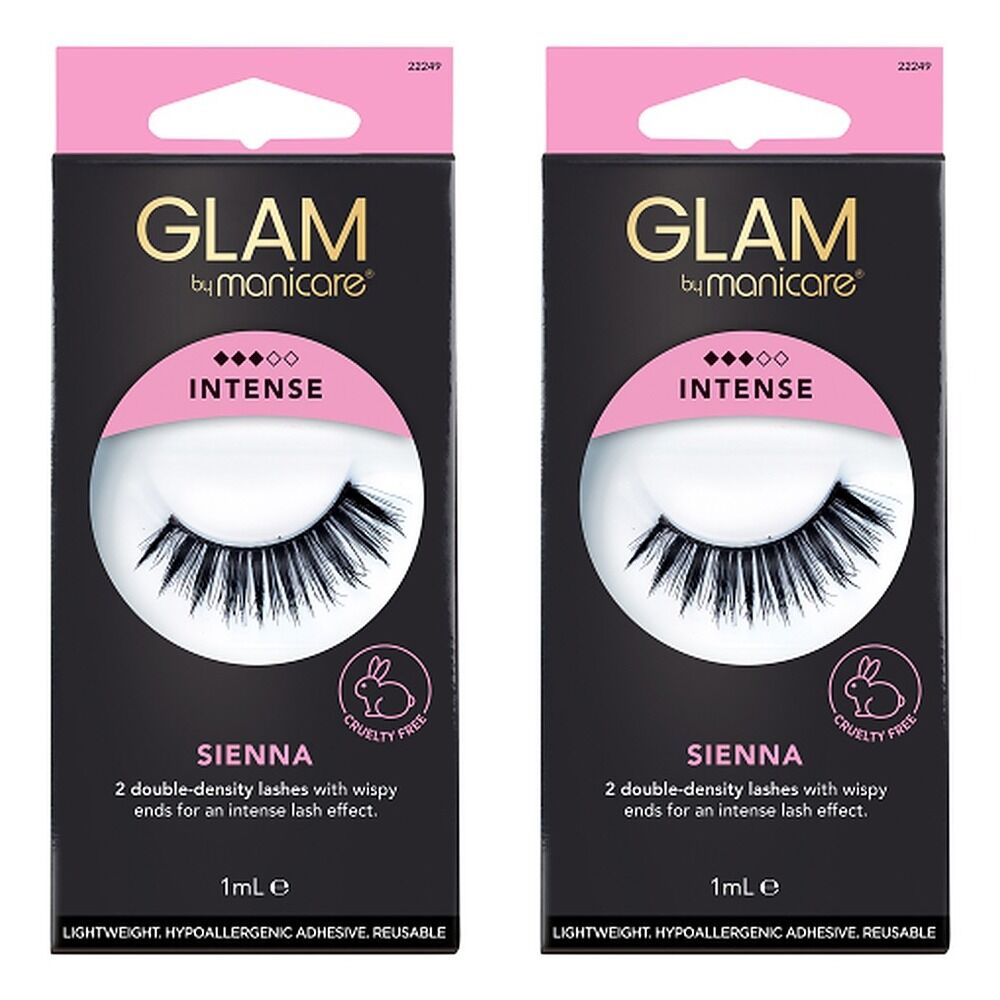 Glam by Manicare Sienna Lashes Pack of 2