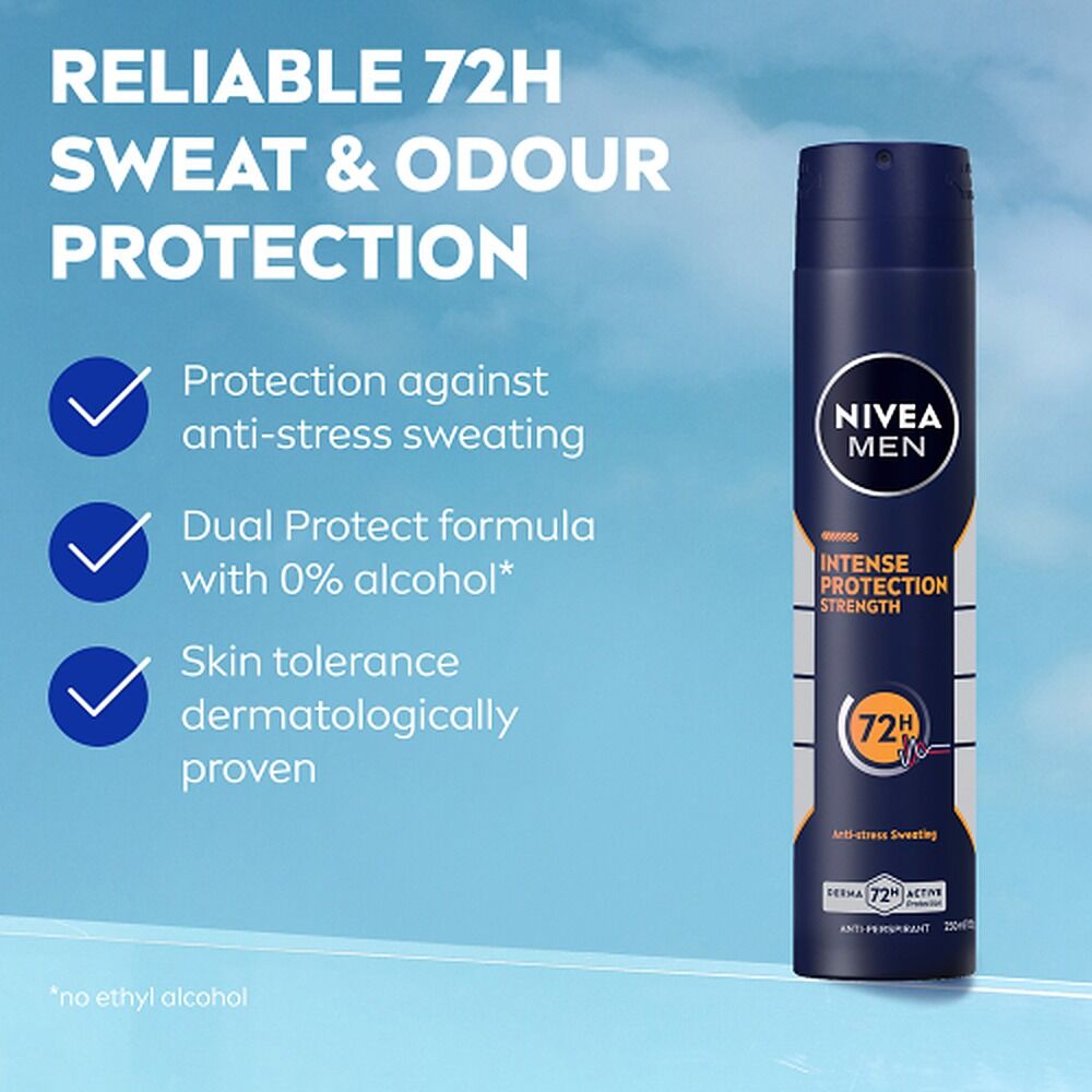 NIVEA MEN Intense Protection Strength Aerosol 250mL
