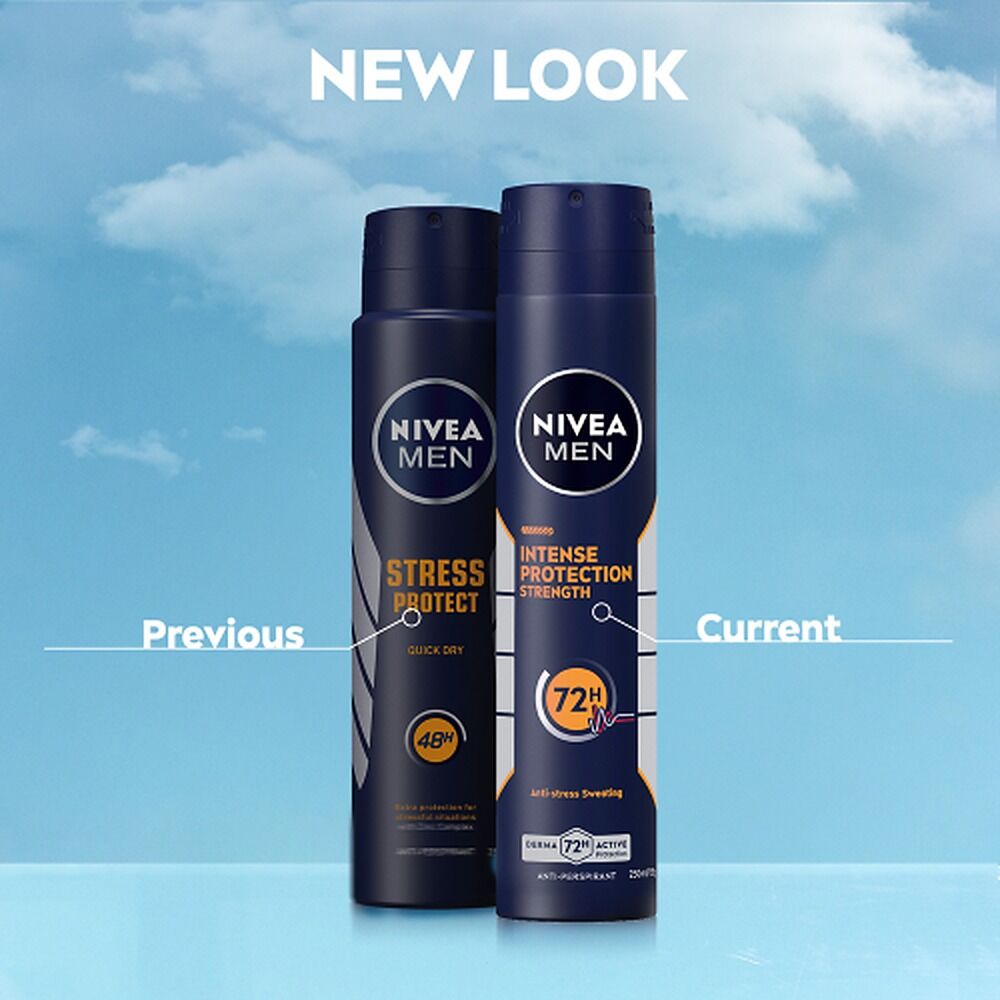 NIVEA MEN Intense Protection Strength Aerosol 250mL
