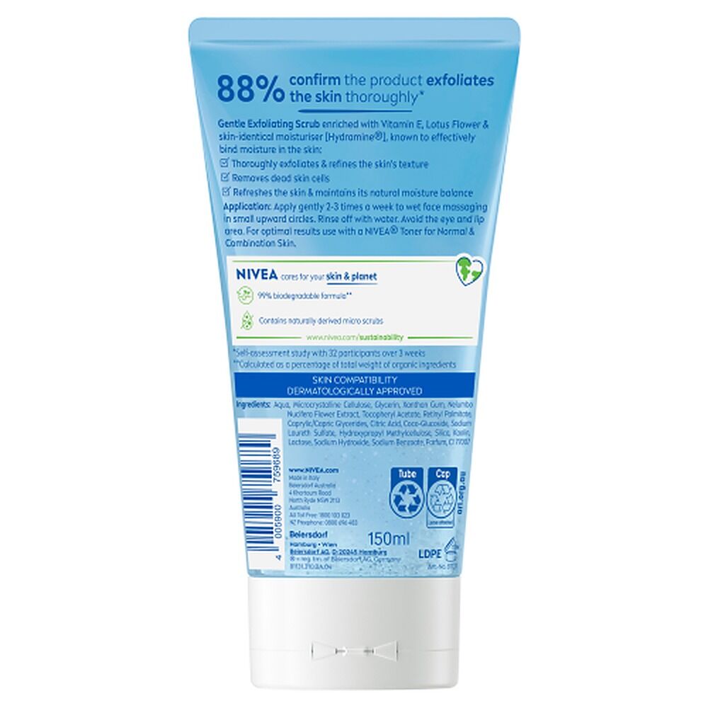 NIVEA Gentle Exfoliating Scrub 150mL