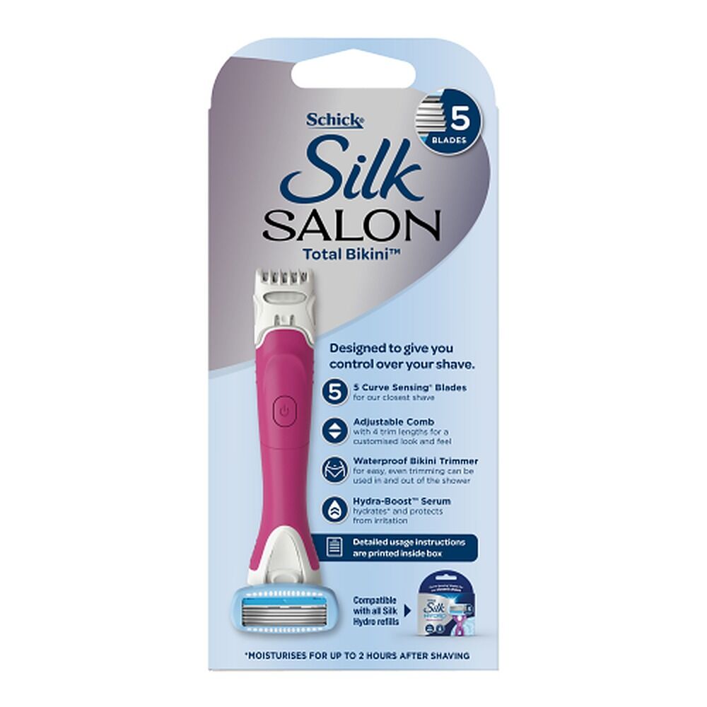 Schick Silk Salon Total Bikini Razor & Trimmer Kit