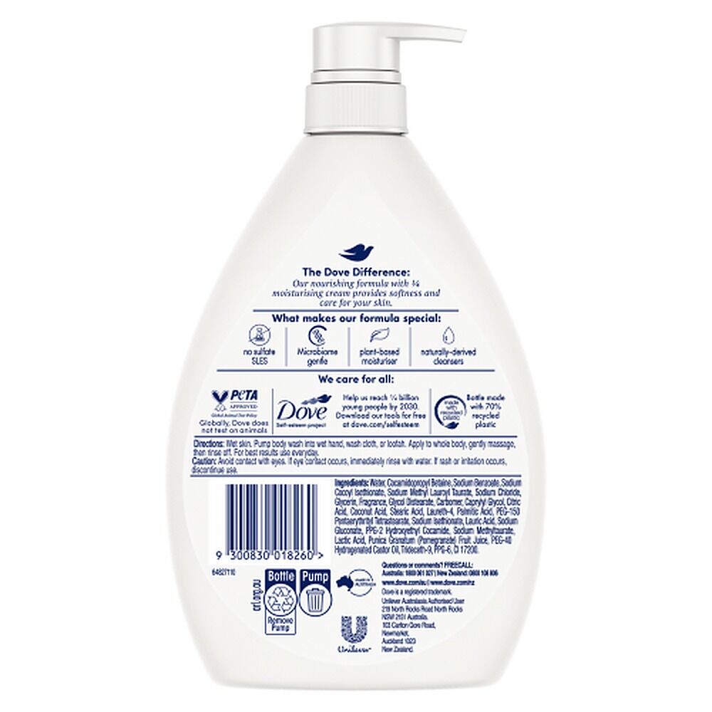 Dove Fruity Nourish Body Wash 1L