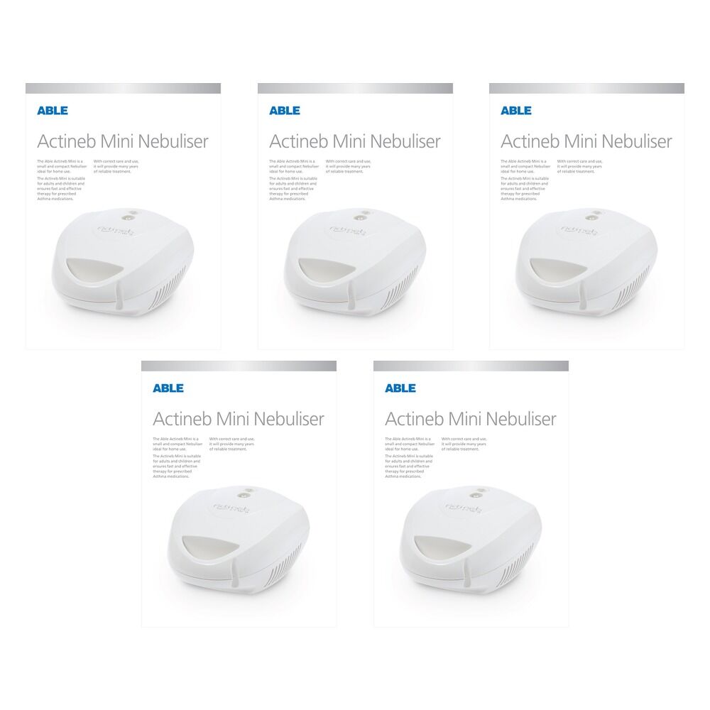 Able Actineb Mini Nebuliser Pack of 5