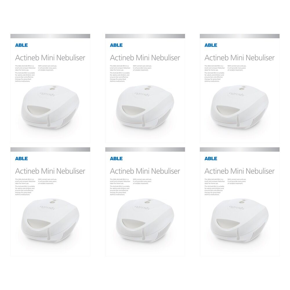 Able Actineb Mini Nebuliser Pack of 6