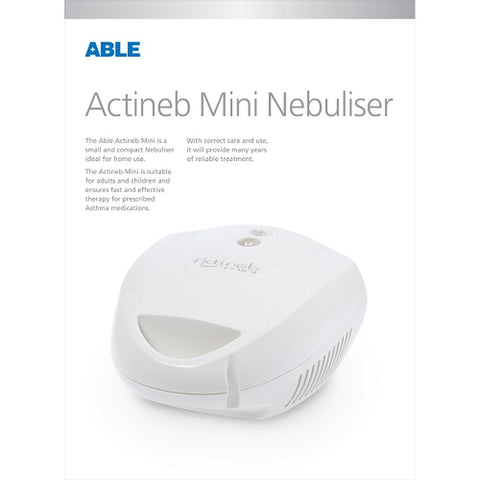 Able Actineb Mini Nebuliser