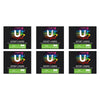 U By Kotex Sport Active Freshness Liners 30 Pack x 8 Bundle of 6