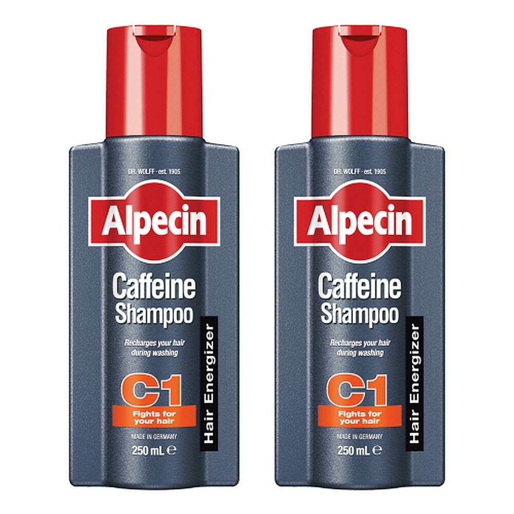 Alpecin Caffeine Shampoo C1 For Stronger Hair 250mL Pack of 2