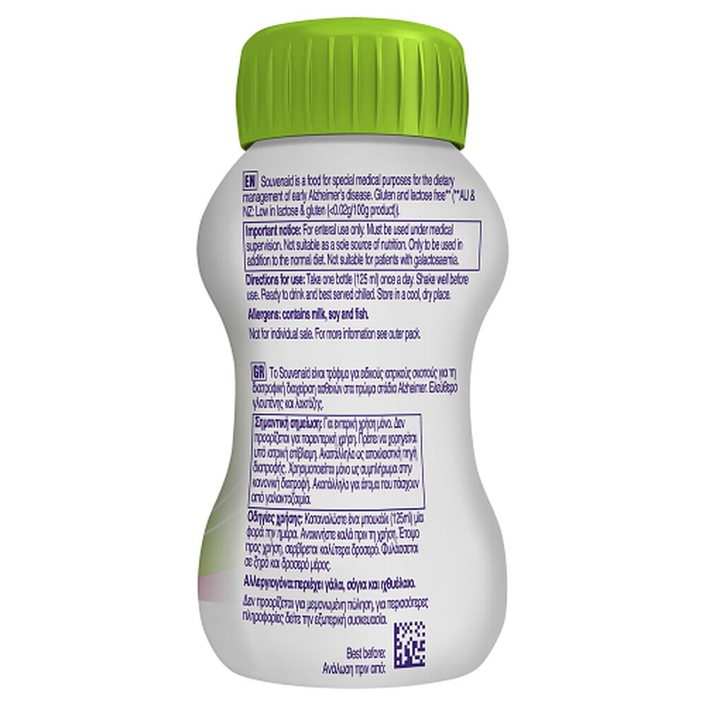 Souvenaid Strawberry Flavour 4x125mL