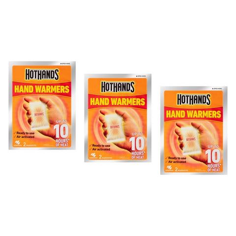 Hot Hands Hand Warmers 2 Pairs x 24 Bundle of 3