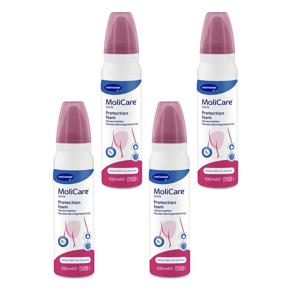 MoliCare Skin Protection Foam 100mL Pack of 4