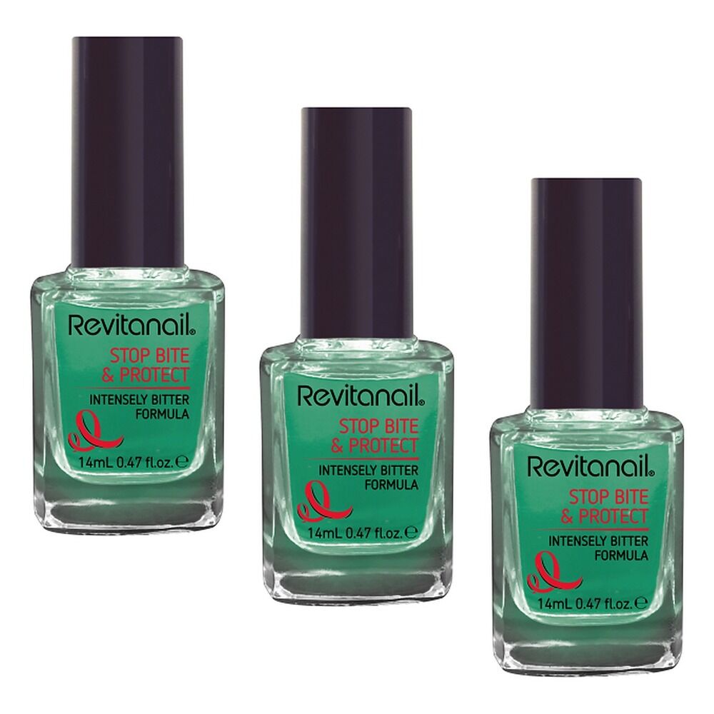 Revitanail Stop Bite & Protect 14mL Pack of 3