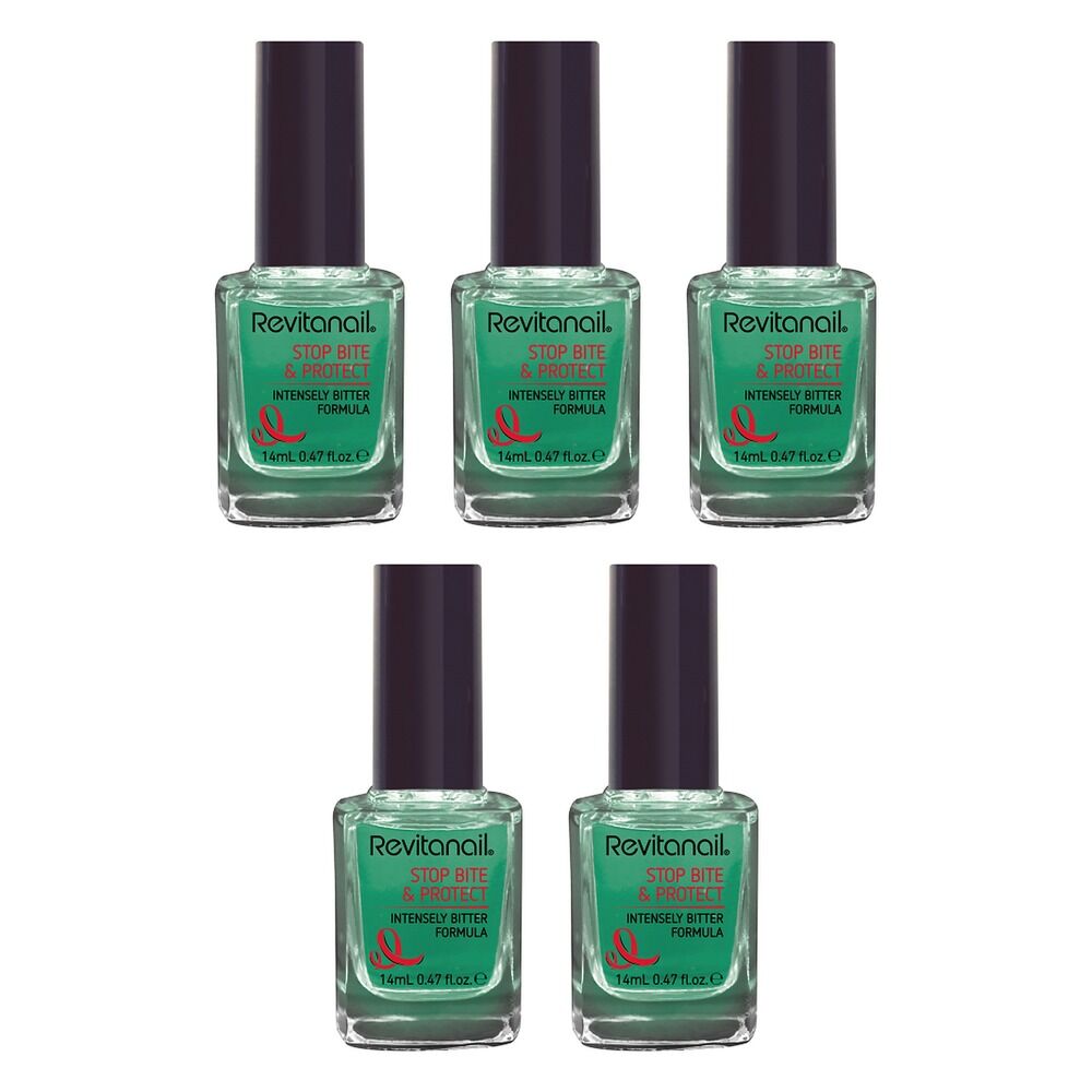 Revitanail Stop Bite & Protect 14mL Pack of 5