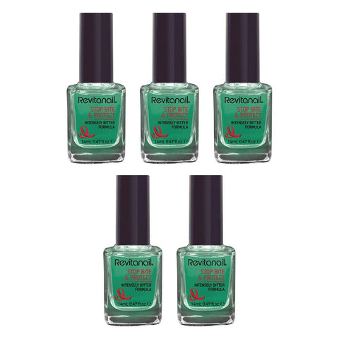 Revitanail Stop Bite & Protect 14mL Pack of 5