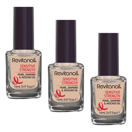 Revitanail Sensitive Strengthener 14mL Pack of 3