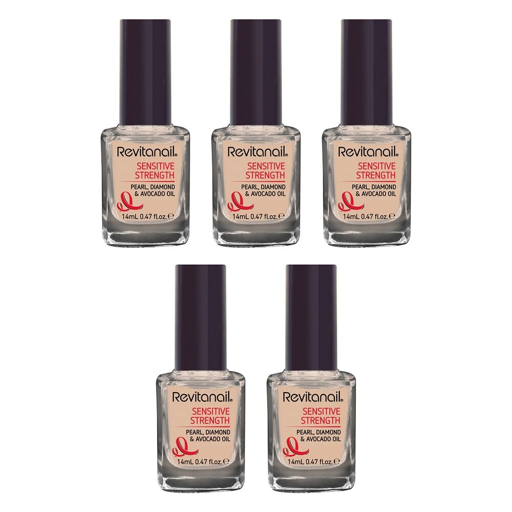 Revitanail Sensitive Strengthener 14mL Pack of 5