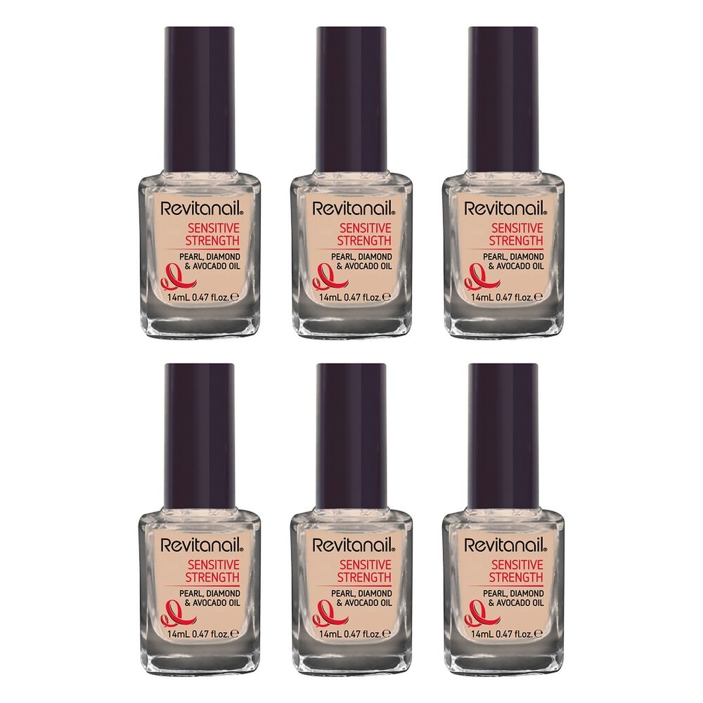 Revitanail Sensitive Strengthener 14mL Pack of 6