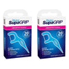 Piksters SupaGRIP Smooth Floss Picks 20 Pack Bundle of 2