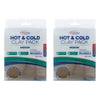 SurgiPack Hot/Cold Clay Pack, Medium Bundle of 2