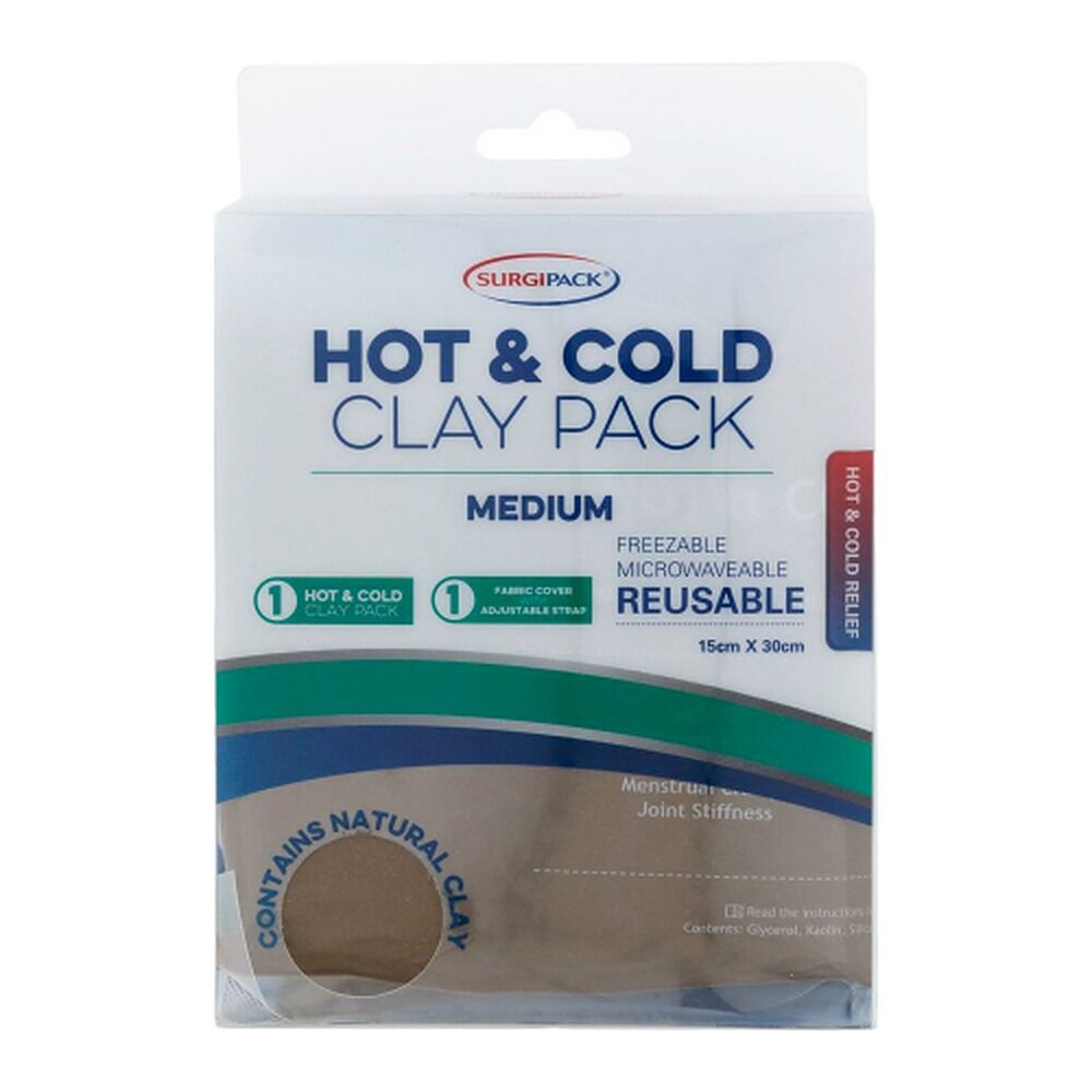 SurgiPack Hot/Cold Clay Pack, Medium