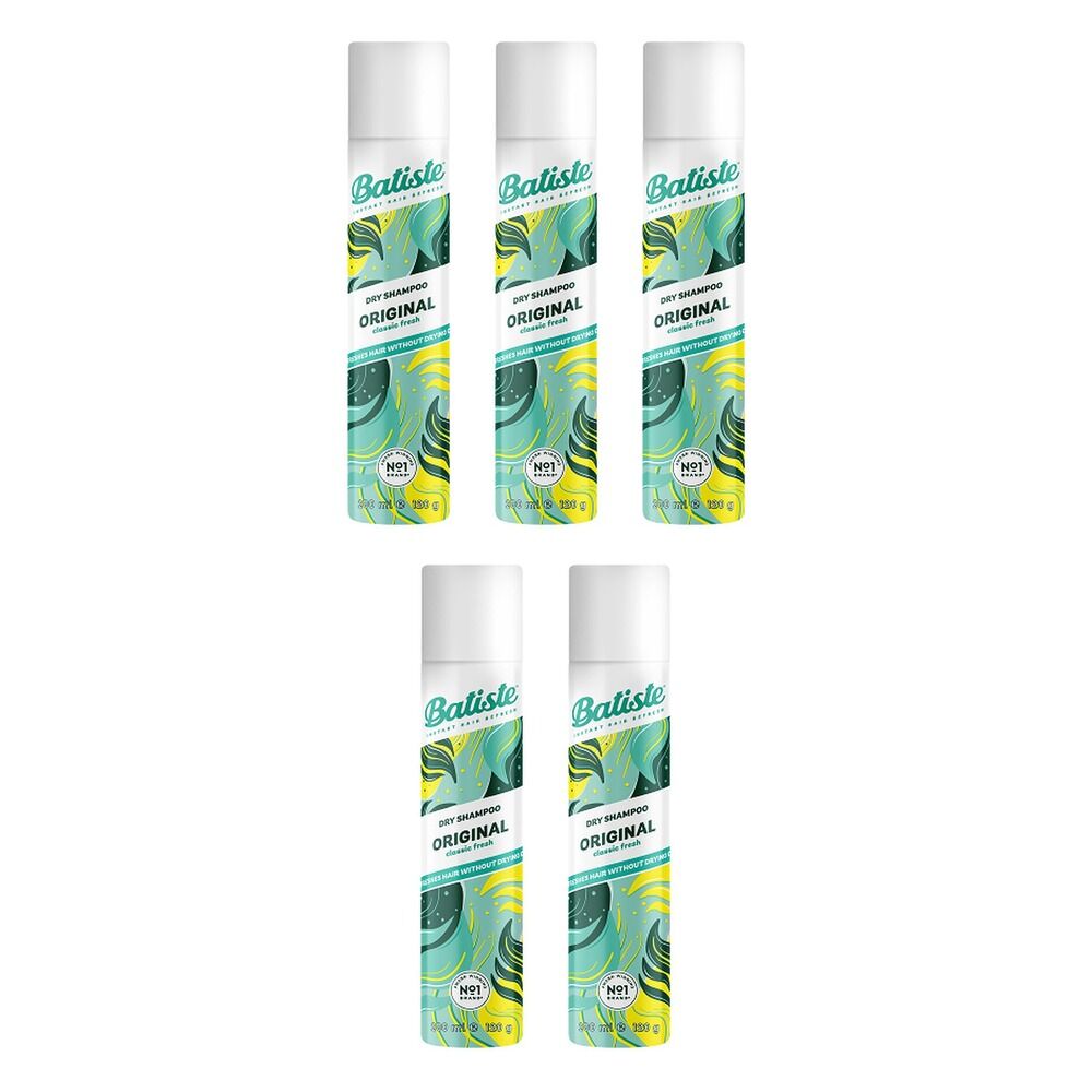 Batiste Original Dry Shampoo 200mL Pack of 5