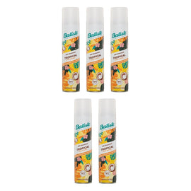 Batiste Tropical Dry Shampoo 200mL Pack of 5