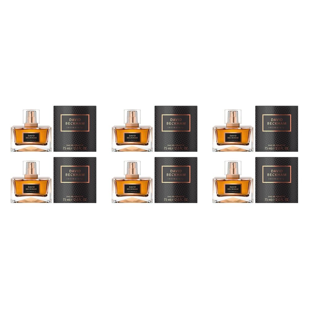 David Beckham Intimately EDT 75mL Pack of 6