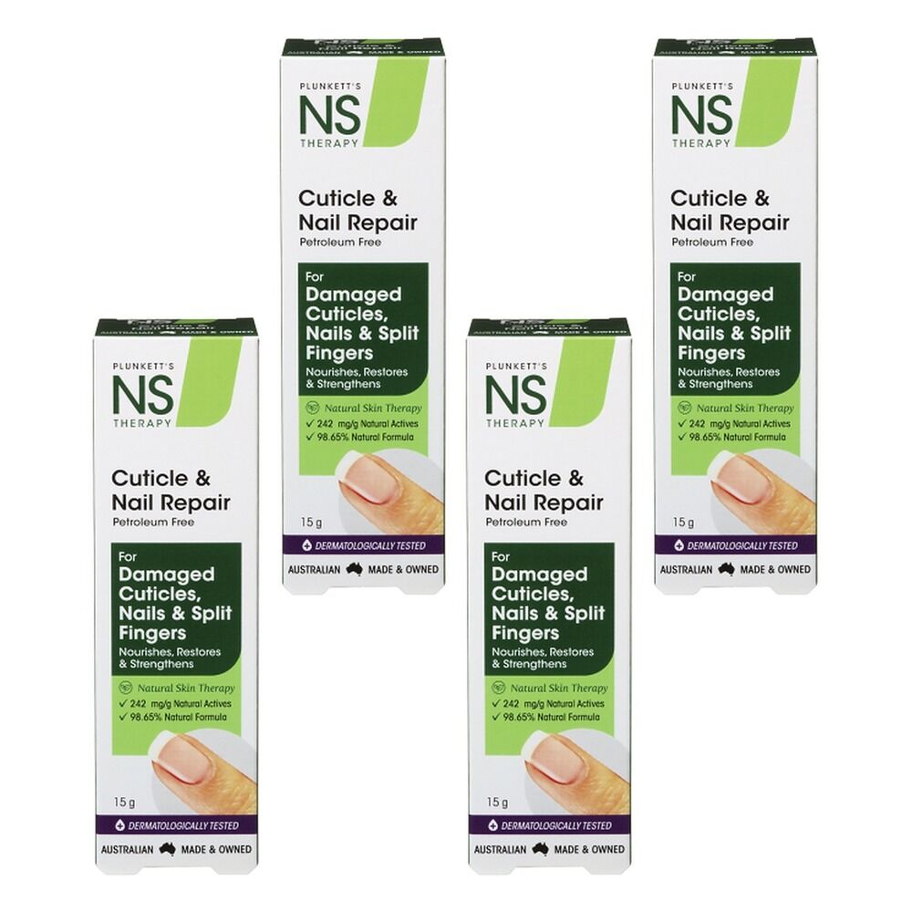 Nutri-Synergy Plunketts NS Cuticle and Nail Complex 15g Pack of 4