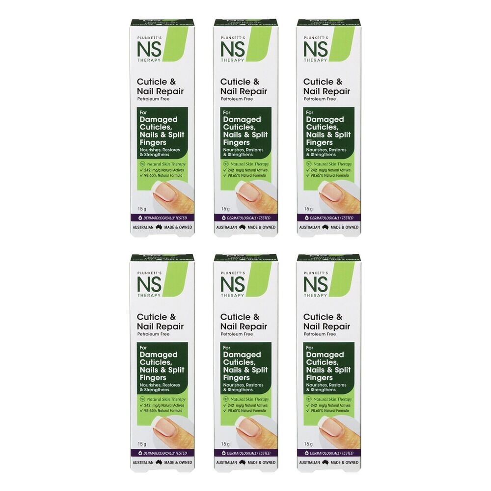 Nutri-Synergy Plunketts NS Cuticle and Nail Complex 15g Pack of 6