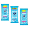 Wet Ones Be Fresh Original 80 Wipes x 4 Bundle of 3