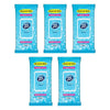 Wet Ones Be Fresh Original 80 Wipes x 4 Bundle of 5