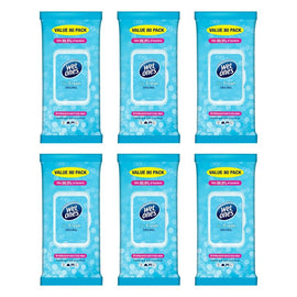 Wet Ones Be Fresh Original 80 Wipes x 4 Bundle of 6