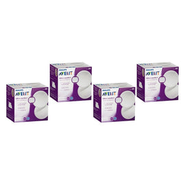 Philips Avent Ultra Comfort Disposable Breast Pads 60 Pack Bundle of 4