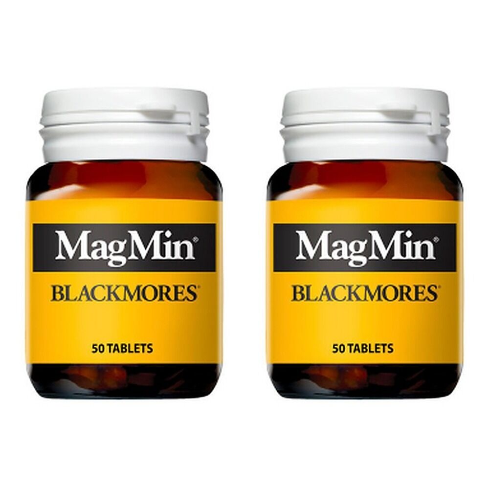 Blackmores MagMin (PBS) Tablets 50 Bottle Pack of 2
