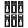 Glam by Manicare Brush-On Nail Glue 4g x 3 Bundle of 6
