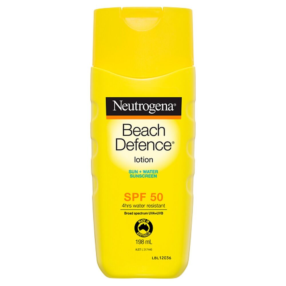 Neutrogena Beach Defence Sunscreen Lotion SPF50 198mL