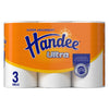 Handee Ultra Paper Towels White 3 Pack x 4