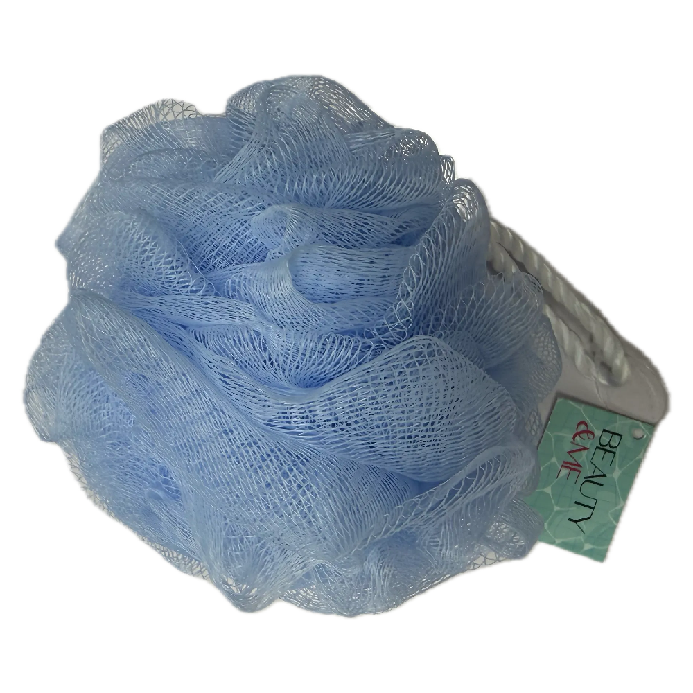Beauty & Me Large Pastel Bath Shower Mesh Sponge Ball Scrubber