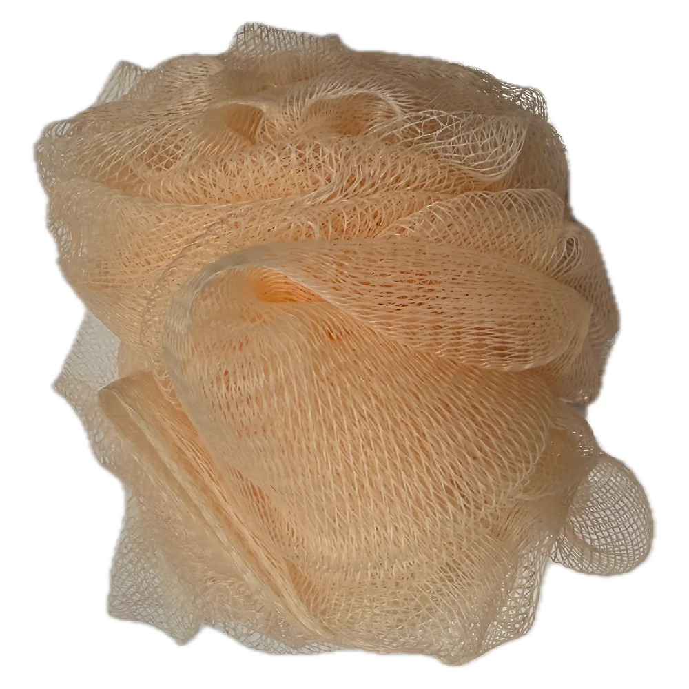 Beauty & Me Large Pastel Bath Shower Mesh Sponge Ball Scrubber