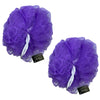 Beauty & Me Large Exfoliating Bath Shower Mesh Sponge Scrubber x 2